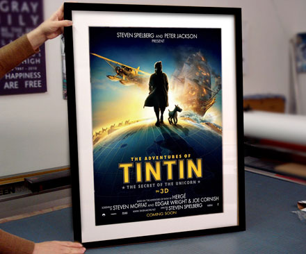 movie poster display